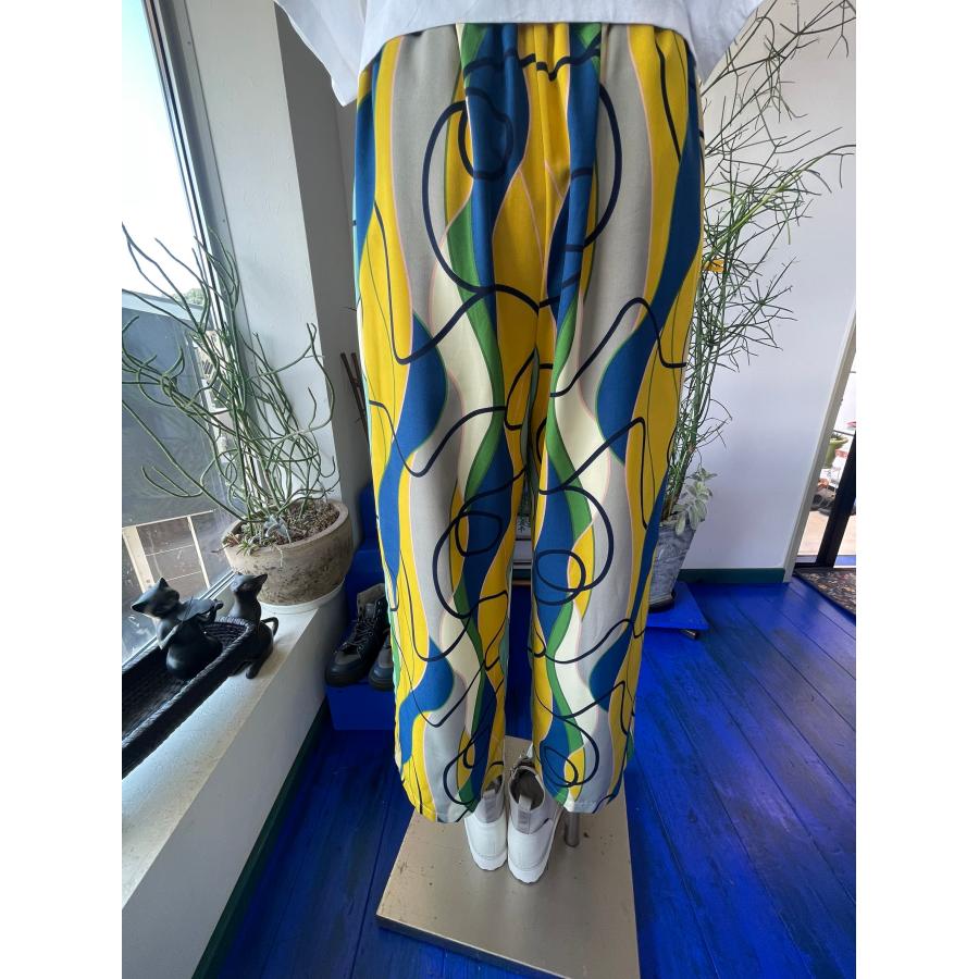 MICALLE MICALLE　中古　リサイクル　レディース　ボトムス　パンツ　抽象柄　ゆったり　美品 |  | 06