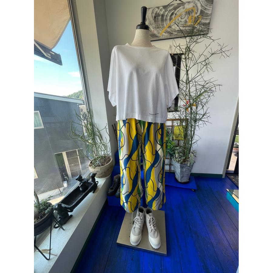 MICALLE MICALLE　中古　リサイクル　レディース　ボトムス　パンツ　抽象柄　ゆったり　美品 |  | 07