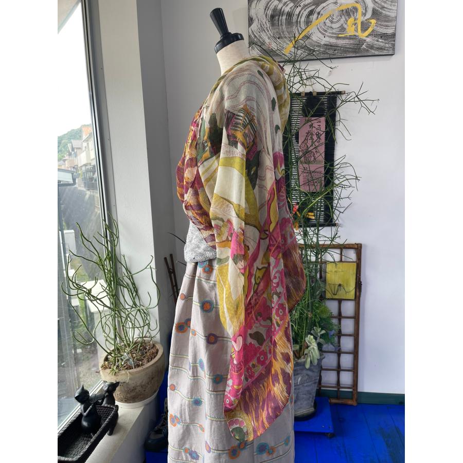 レディース　雑貨　ストール　薄手　大判　個性　美品 | Sensounico | 12