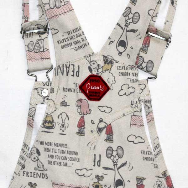 SNOOPY（スヌーピー） ジャンバースカート ベビー キッズ サロペット