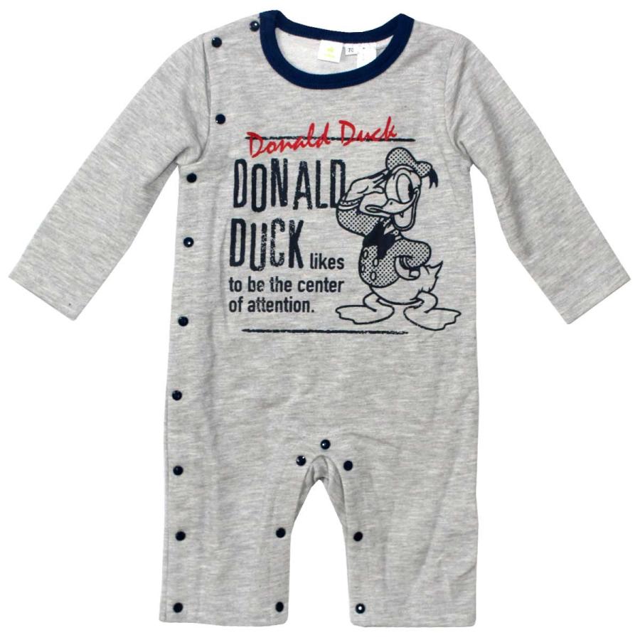 ベビー 男児 ディズニー 長袖カバーオール ドナルドダック アメカジ 裏毛 サイズ70 80cm ナイスゲットやまちゃん 通販 Yahoo ショッピング