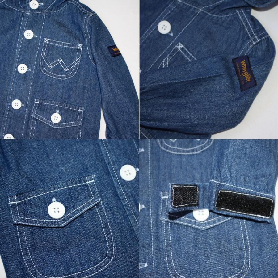Wrangler（ラングラー） パーカーデニム ジャケット ベビー キッズ 