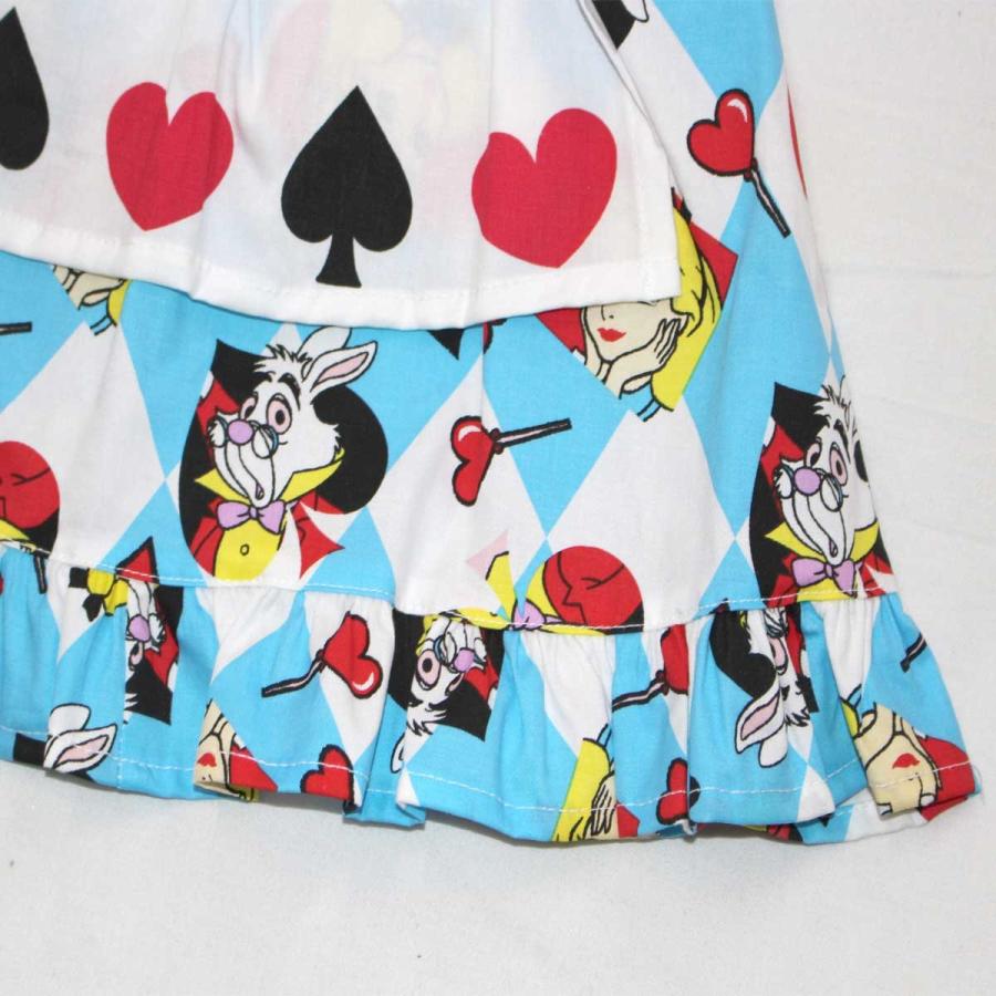 不思議の国のアリス エプロン ベビー キッズ 女の子 ディズニー アリス