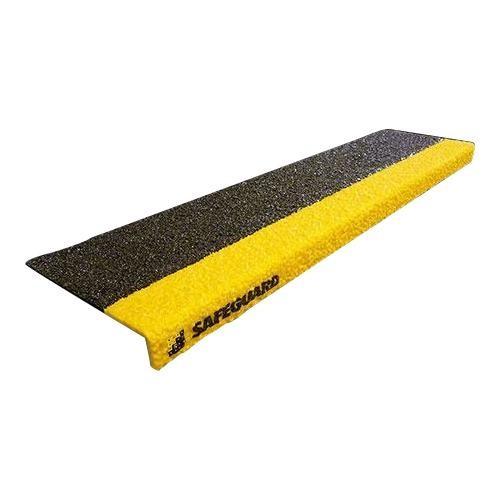 Diy 工具 床材 内装 Ab カズコボアート Safeguard 階段用滑り止めカバー 6インチ2色x762mm幅 762x150x25mm 黒 黄色グレーチング設置用ネジ付属 1 G 予約商品