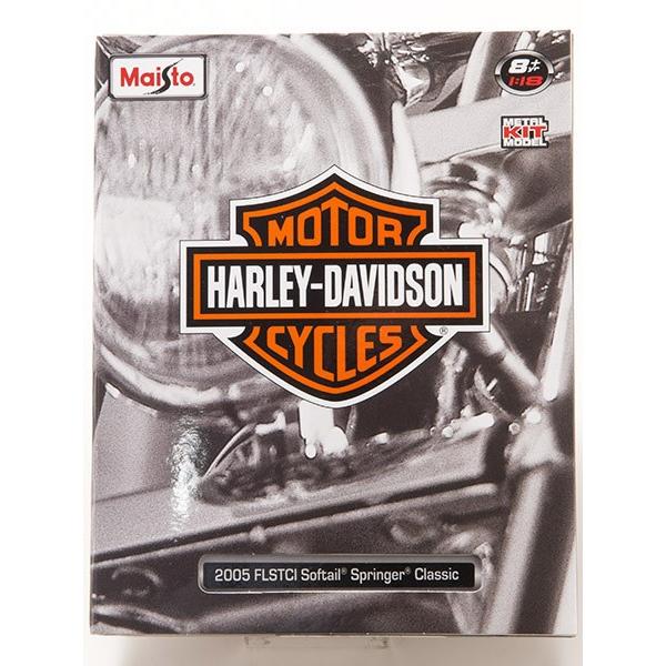 HARLEY-DAVIDSON　レプリカモデルキット　1：18　2005　FLSTCI Softail Springer Classic　HMC6134｜kazukobo-vip｜04