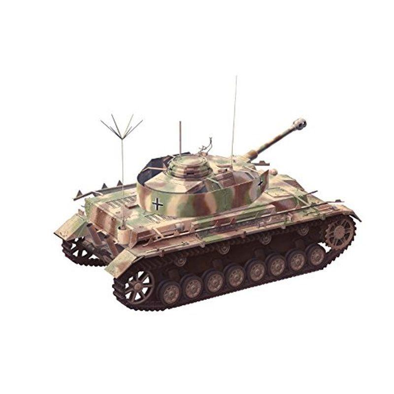 プラッツ 1/35 第二次世界大戦 ドイツ軍 IV号戦車J型 指揮戦車 w/ツィメリットコーティング プラモデル DR6823