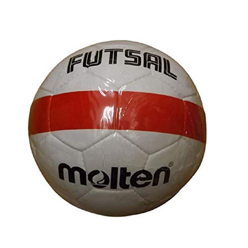 Molten モルテン フットサルボール 一般 大学 高校 中学校用 4号球 検定球 フットサル ホワイト