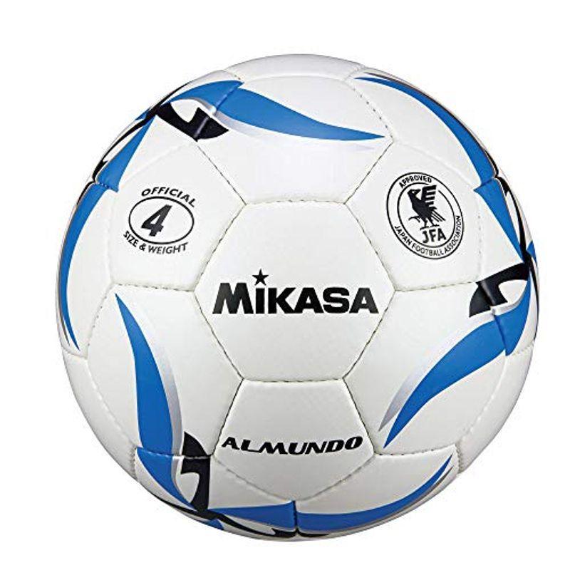 激安の ミカサ Mikasa サッカーボール 4号 日本サッカー協会 検定球 Almundo アルムンド 一般 大学 高生 中学生用 ブルー 歌 超人気の Www Aqtsolutions Com