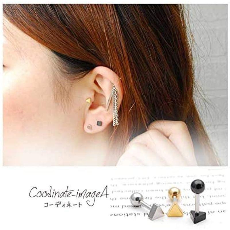 スリーナイン 小さい 三角 ボディピアス ミニ メンズ レディース かっこいい 軟骨ピアス 片耳 Spu034 16g 内径8mm シ Kazux Store 通販 Yahoo ショッピング