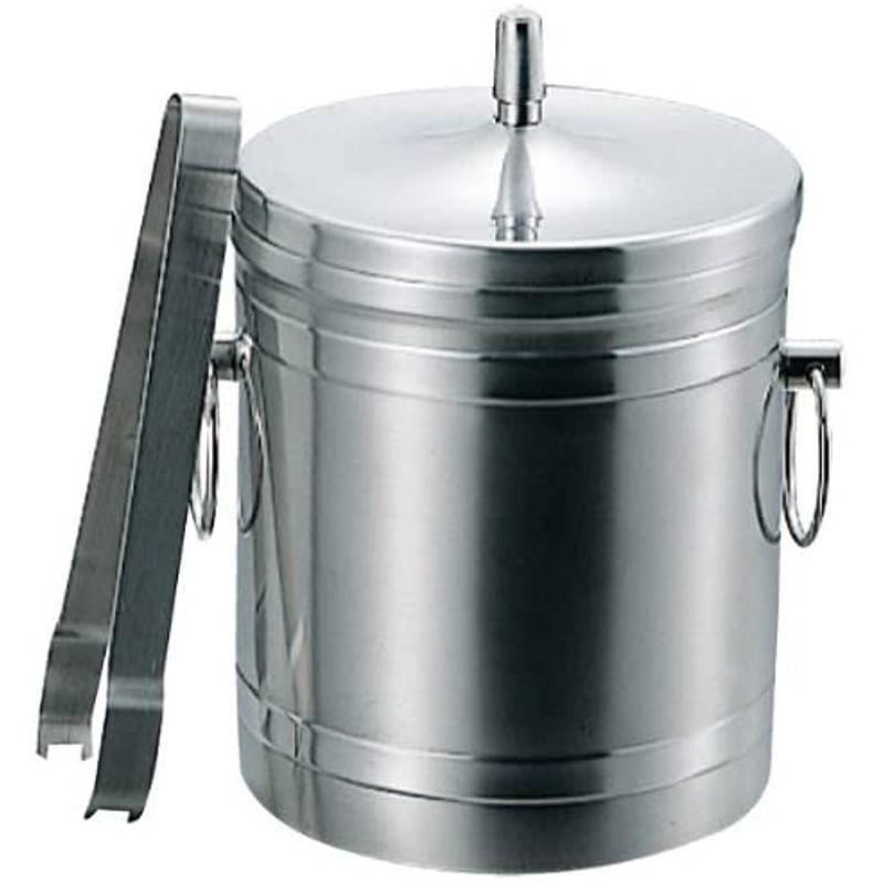 仔犬印 K 18-8 アイスバケット(トング付)3L|kazuxstore|02