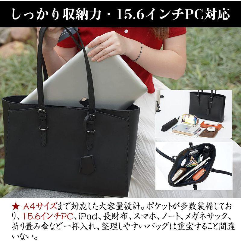 雅革 On Off兼用 本革 トートバッグ メンズ レディース 大容量 自立 ビジネス トート レザー 15 6インチpc対応 軽量 Kazux Store 通販 Yahoo ショッピング