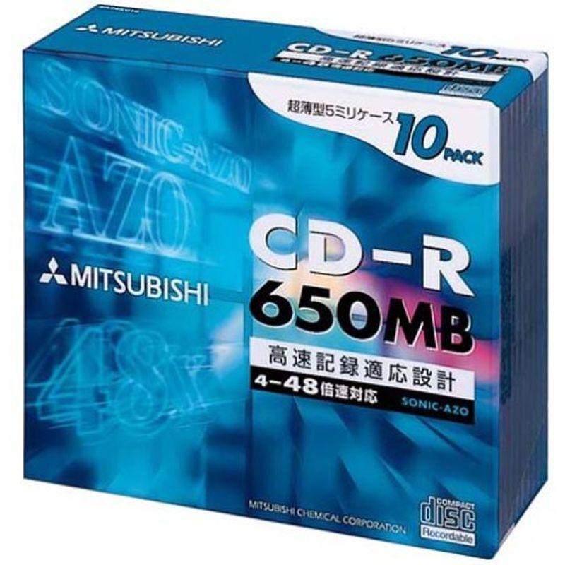 最新作の 三菱化学 SR74KC10 650MB CD-R 10枚 CDメディア
