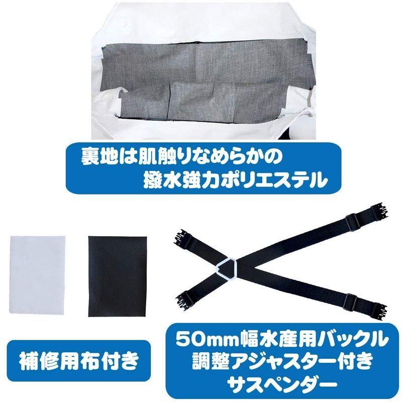 水産合羽 オルカ Ll Nt 870 アウトドア サロペット ホワイト マリンコート 漁師 釣り 夏セール開催中 マリンコート