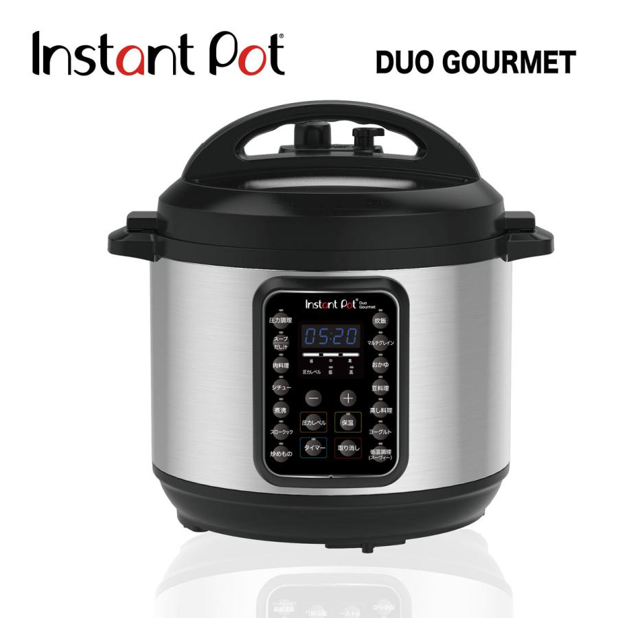 Instant Pot 9IN1 プログラム機能付 マルチ電気圧力鍋 5.7L DUO GOURMET 60 kinsrantpot