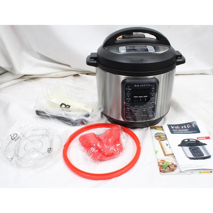 Instant Pot 9IN1 プログラム機能付 マルチ電気圧力鍋 5.7L DUO GOURMET 60 kinsrantpot