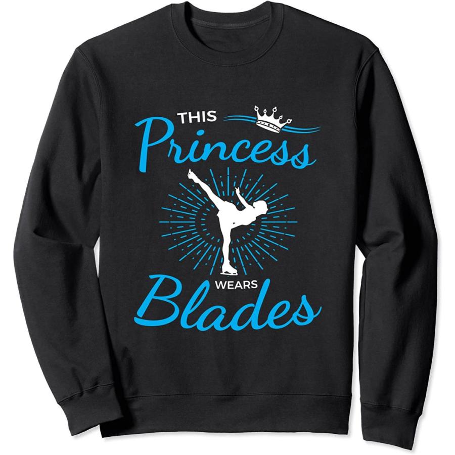 Ice Skating This Girl Wears Blades フィギュアスケート トレーナー|kazvshop|02