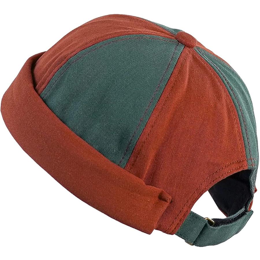 Clape つばなし 帽子 大人女性の ロールキャップ ヒップホップ フィッシャーマンキャップ レトロキャップ お洒落 メンズおしゃれ コット 小顏効果 船員帽子