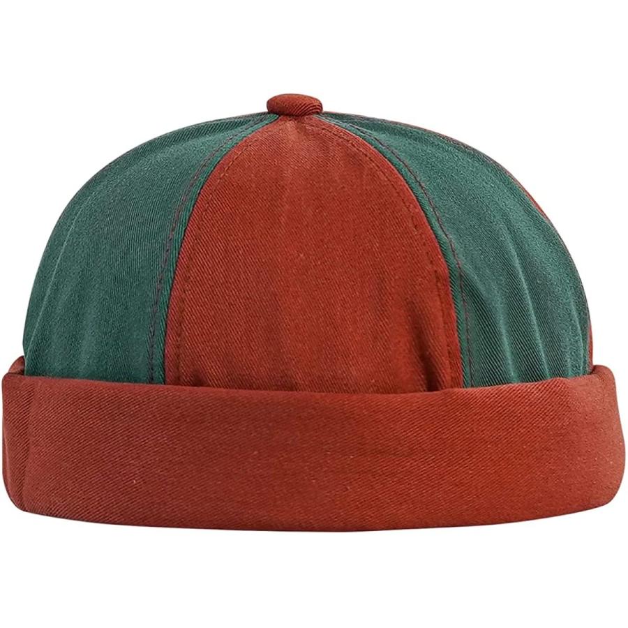 Clape つばなし 帽子 大人女性の ロールキャップ ヒップホップ フィッシャーマンキャップ レトロキャップ お洒落 メンズおしゃれ コット 小顏効果 船員帽子