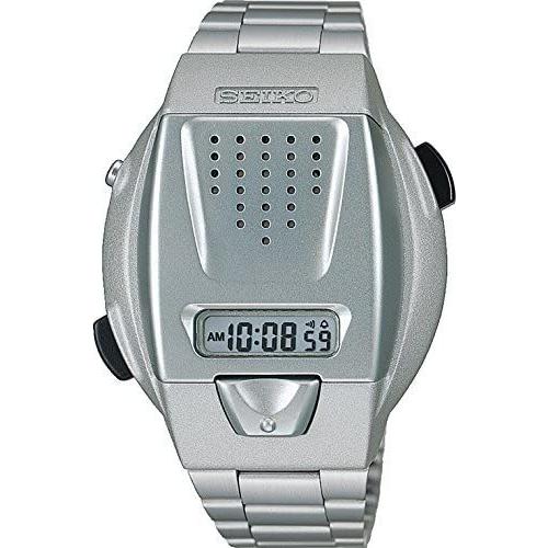 格安販売中 クオーツ 音声デジタルウオッチ 腕時計 [セイコーウォッチ] ハードレックス シルバー SBJS001 懐中時計