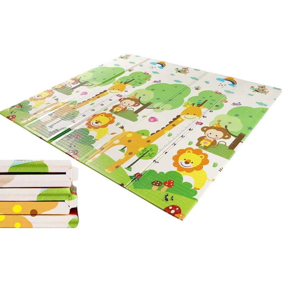 一番ちょうどいい Wv Wonder View ベビープレイマット 折りたたみマット ドブルサイド ポータブル カラフルand防水プレイマット 子供と赤ちゃん用 厚くて 安い激安 Ssl Daikyogo Or Jp