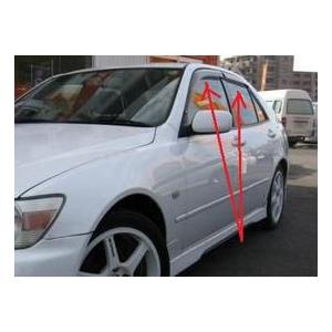 10系 15系 アルテッツァ　純正 サイドバイザー 1台分　前期・後期 取付OK トヨタ（TOYOTA） トヨタ純正 サイドバイザー アルテッツァ 10系