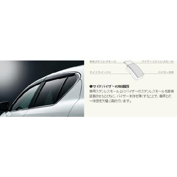 レクサス（LEXUS） レクサス純正 サイドバイザー レクサスCT 10系