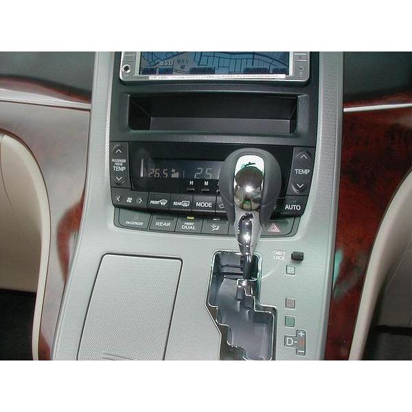 レクサス（LEXUS） レクサス純正 鏡面メッキ&本革シフトノブ ヴェル