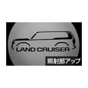 トヨタ純正プロジェクションカーテシイルミ　ランドクルーザー300.250 ランドクルーザー TOYOTA トヨタ 純正 プロジェクションカーテシ