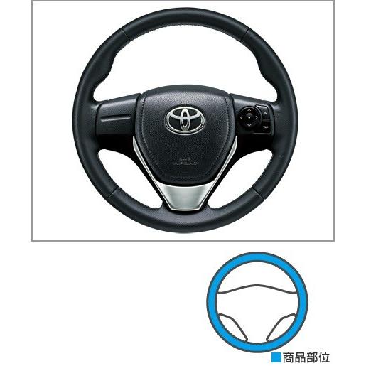 トヨタ（TOYOTA） トヨタ純正 革巻ステアリング フィールダー 160系