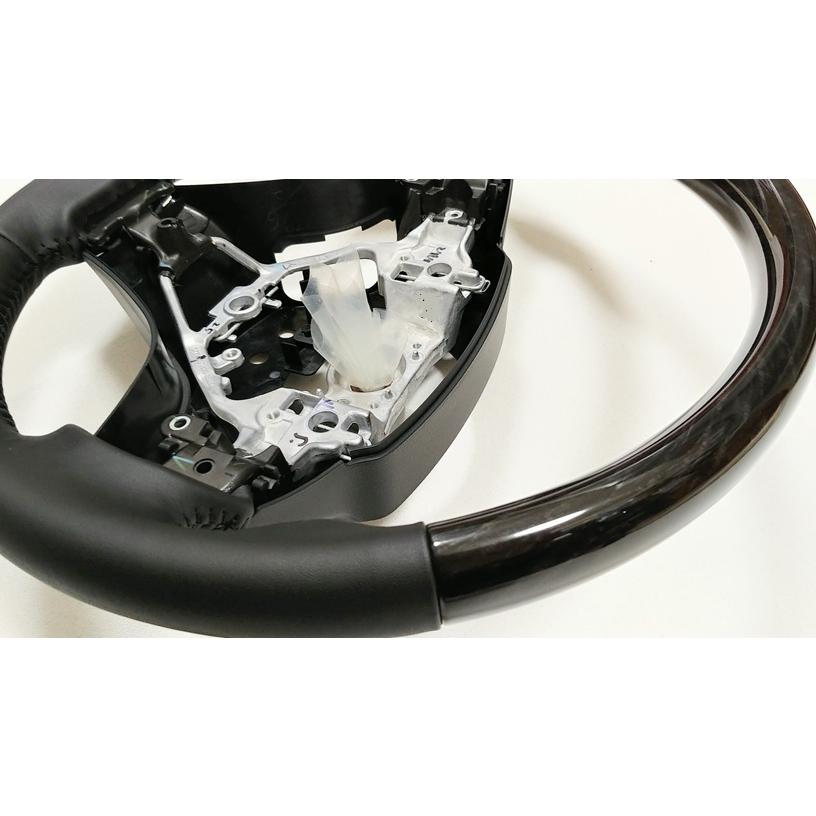 トヨタ（TOYOTA） トヨタ純正 ウッド調ステアリング [黒木目