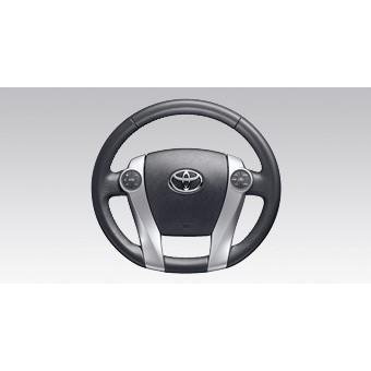 トヨタ（TOYOTA） トヨタ純正 革巻ステアリング アクア NHP10 : カズ