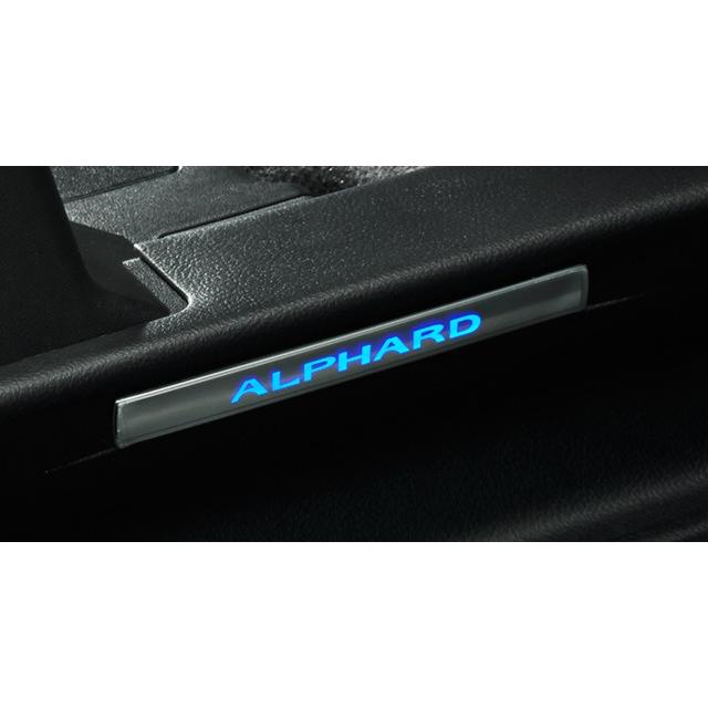 トヨタ トヨタ純正 イルミネーション付スカッフプレートセット トヨタ トヨタ純正 イルミネーション付スカッフプレートセット