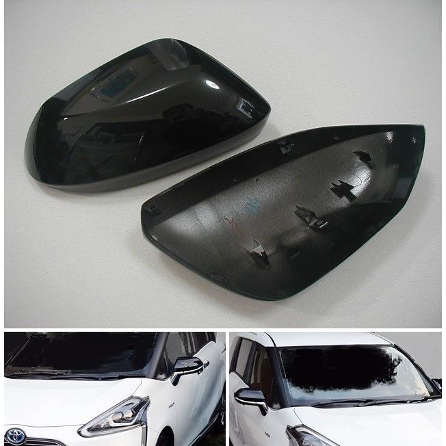 シエンタ純正ミラーカバー未使用 トヨタ（TOYOTA） トヨタ純正 ドアミラーカバー (ブラック) シエンタ
