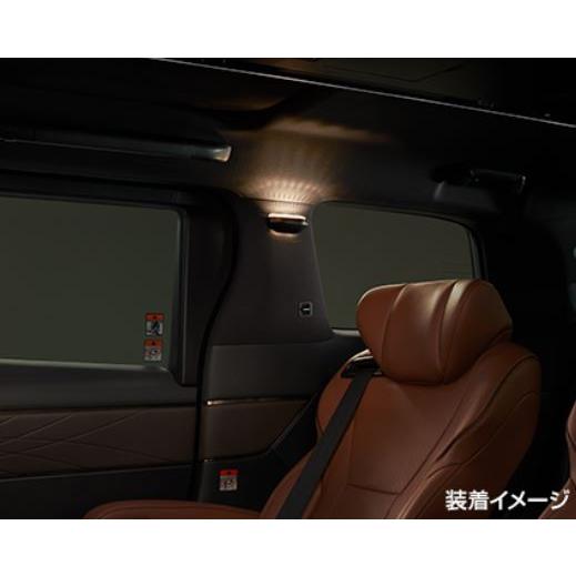 シグナス40型アルファード、ヴェルファイア用ピラーライトダイアモンドカット トヨタ（TOYOTA） トヨタ純正 ピラーライト (ダイヤモンドカット