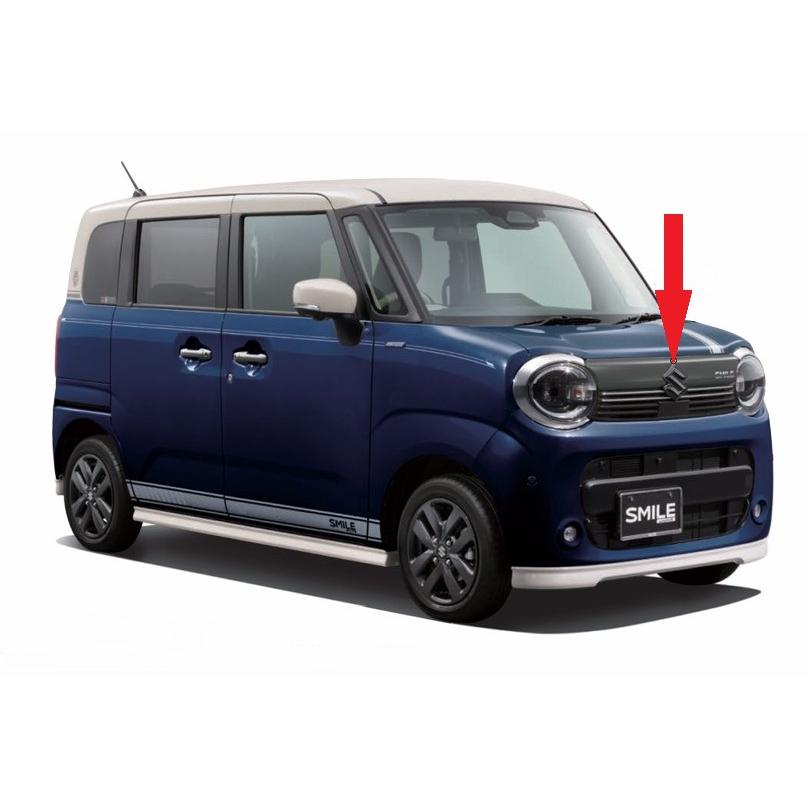 スズキ（SUZUKI） スズキ純正 ブラックエンブレム ［フロント&リヤ・2