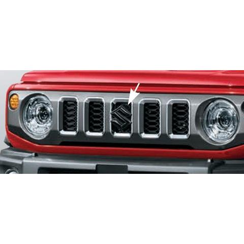 スズキ（SUZUKI） スズキ純正 ブラックエンブレム ［フロントSマーク
