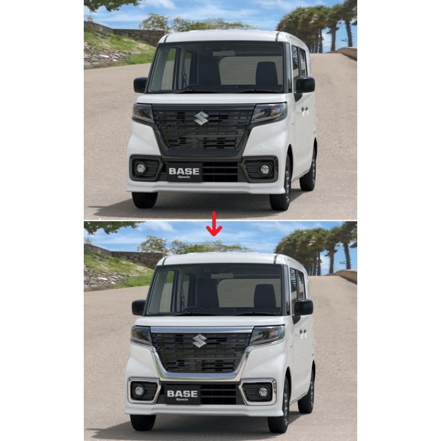 スズキ（SUZUKI） スズキ純正 フロントグリルガーニッシュ&ヘッド