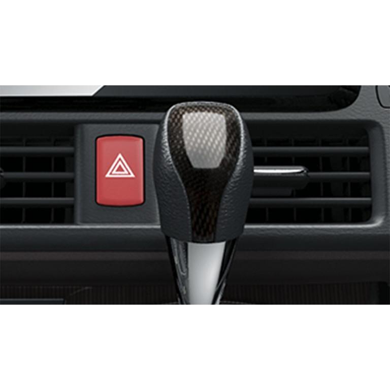 トヨタ（TOYOTA） トヨタ純正 ブラウンサイバーカーボン調&本革