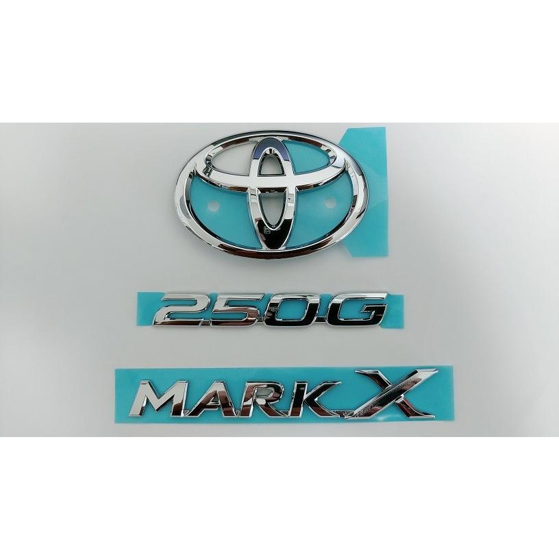 トヨタ（TOYOTA） トヨタ純正 シルバーエンブレム ［リヤ・3点セット