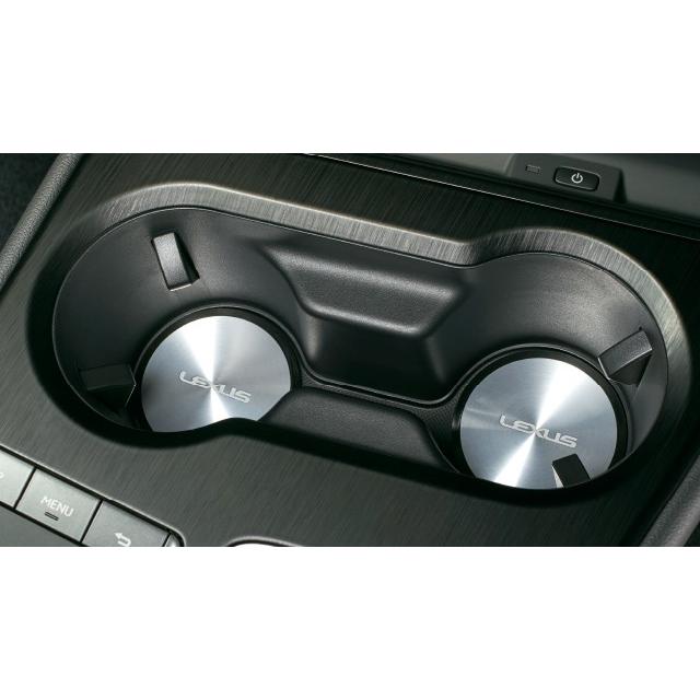 レクサス（LEXUS） レクサス純正 カップホルダープレート (アルミ加飾