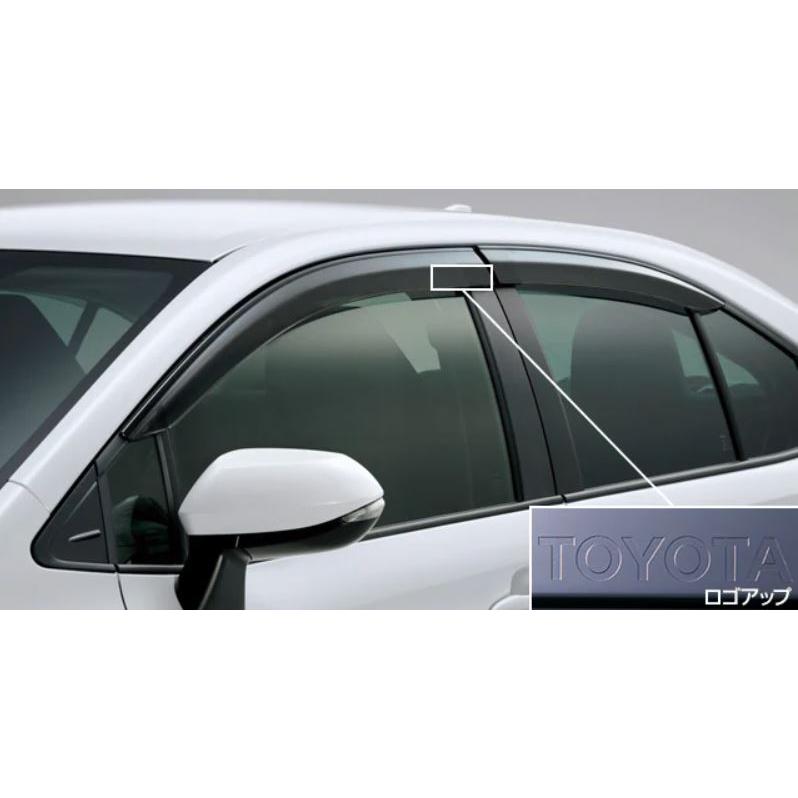 トヨタ（TOYOTA） トヨタ純正 サイドバイザー カローラ 210系 : カズ