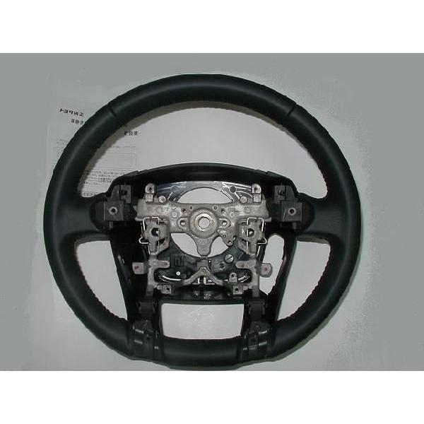 トヨタ（TOYOTA） トヨタ純正 革巻ステアリング プリウス 30系 : カズ