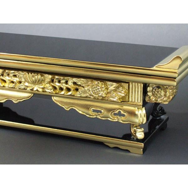 京仏壇はやし 仏具 前卓 上前彫 純金箔 尺2 : 仏壇 仏具 数珠shop 京 