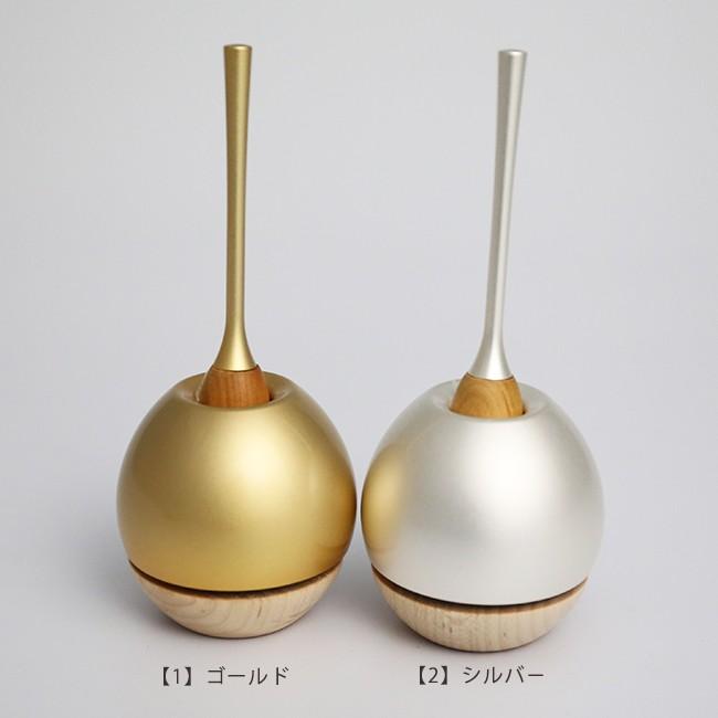 京仏壇はやし おりん モダン仏具 チェリンウッド シルバー ゴールド