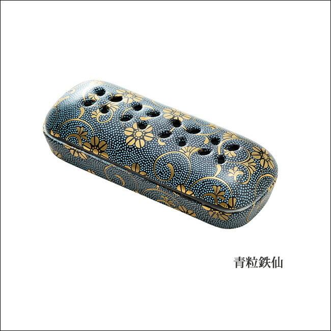 京仏壇はやし 仏具 線香 横置き 香炉 九谷焼 夕凪 (ゆうなぎ)（大