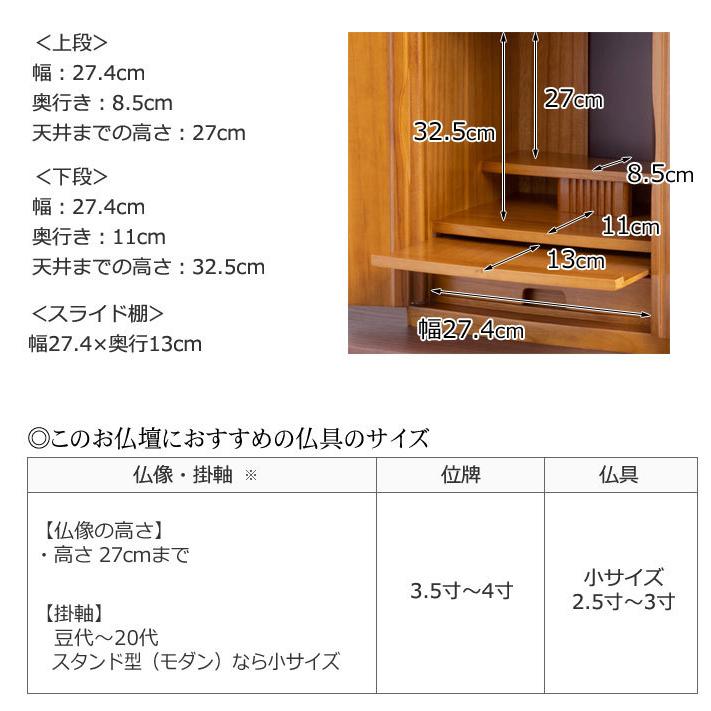 ミニ仏壇 仏具セット付きフローラ (仏具付き) 仏壇セット 仏壇 モダン ミニ_4