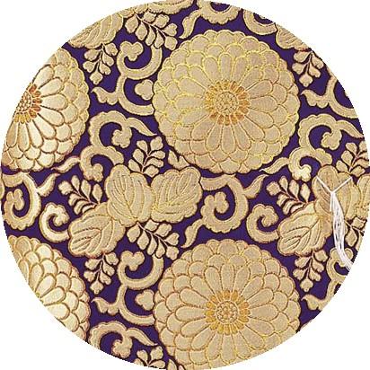 京仏壇はやし 仏具 仏壇用座布団 八重菊 紺 : 仏壇 仏具 数珠shop 京