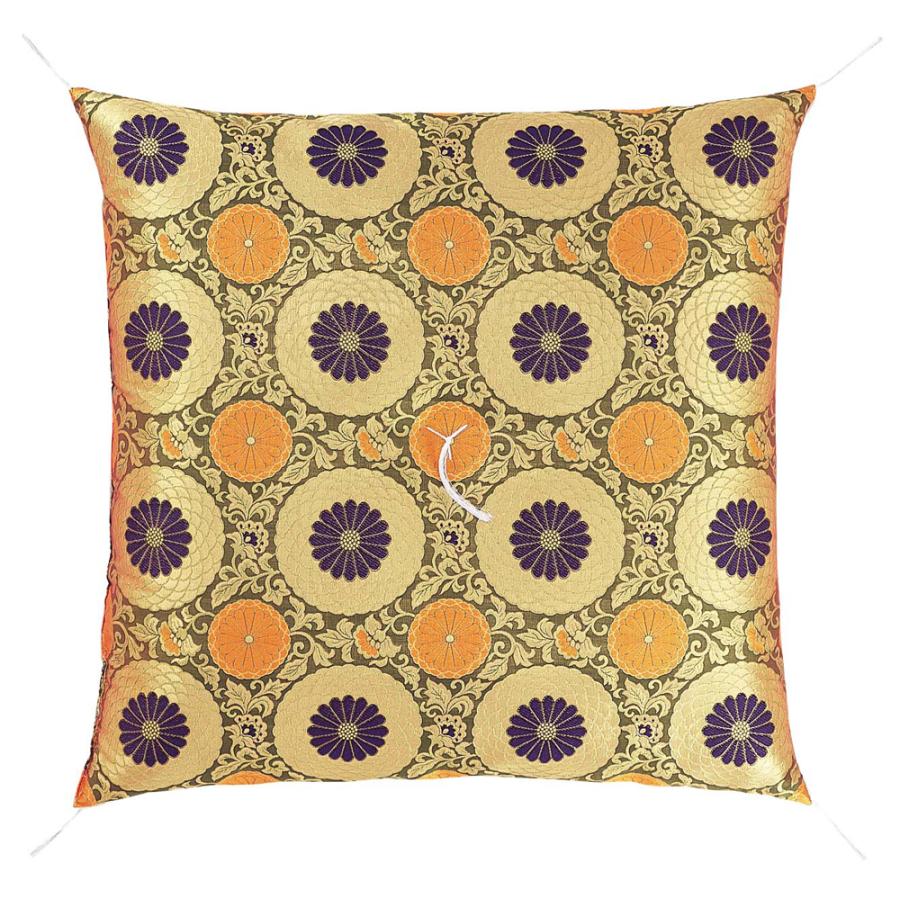 京仏壇はやし 仏具 仏壇用座布団 佐賀錦四釜 利休 : 仏壇 仏具 数珠