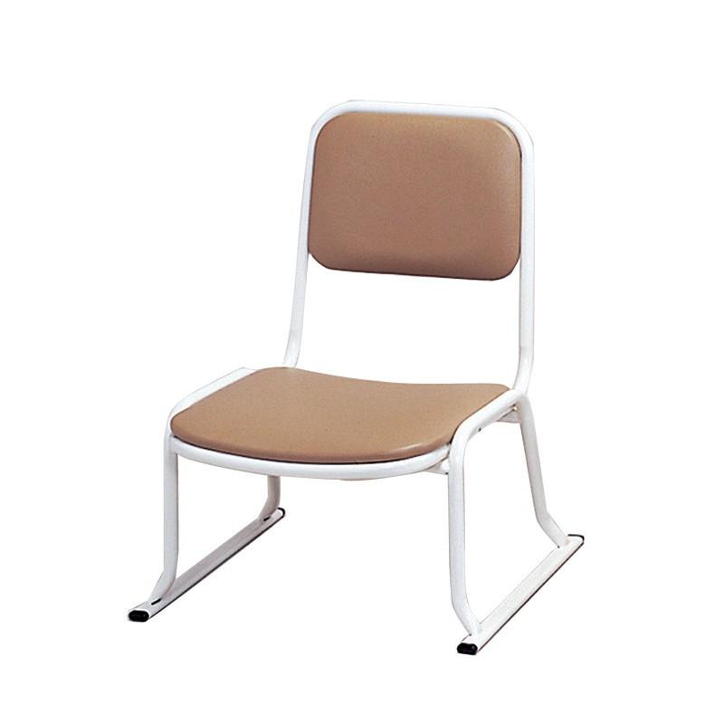 京仏壇はやし 本堂用お詣り椅子 SH-260 (座高26cm) スチールパイプ製