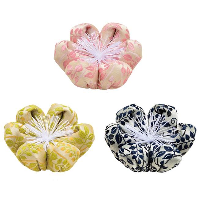 京仏壇はやし 仏具 『おりん花布団 ボタニカル 花布団 3号 3色（ピンク